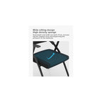 Ergonomic Foldable Office Desk Chair, Lightweight Conference & Meeting Chair, Breathable Wide Seat Training Chair for Home Office & Professional Use
