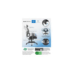 Boss Office Products Multi-Function Task Chair with Headrest in Black (B6338-HR)